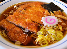 【菊水食堂】　カツ中華