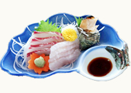 地魚のお造り