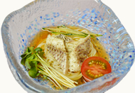 鯛の青しそ冷しそうめん