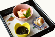 夏の三点盛