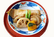 地魚の煮つけ